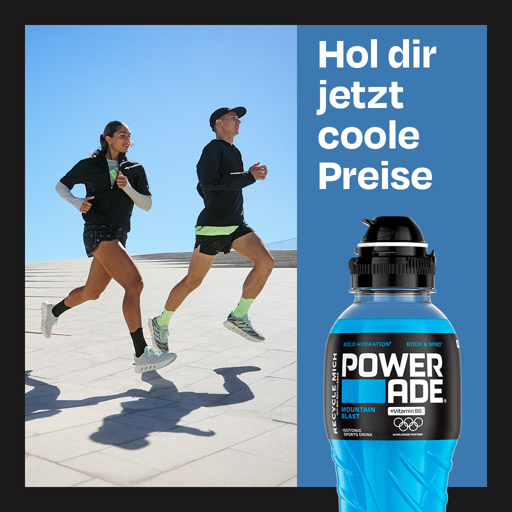 Gewinne Staffel-Startplätze, Laufshirts, Hosen und Schuhe von Adidas!