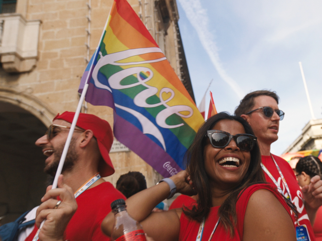 Teilnehmer*innen der Euro Pride 2023