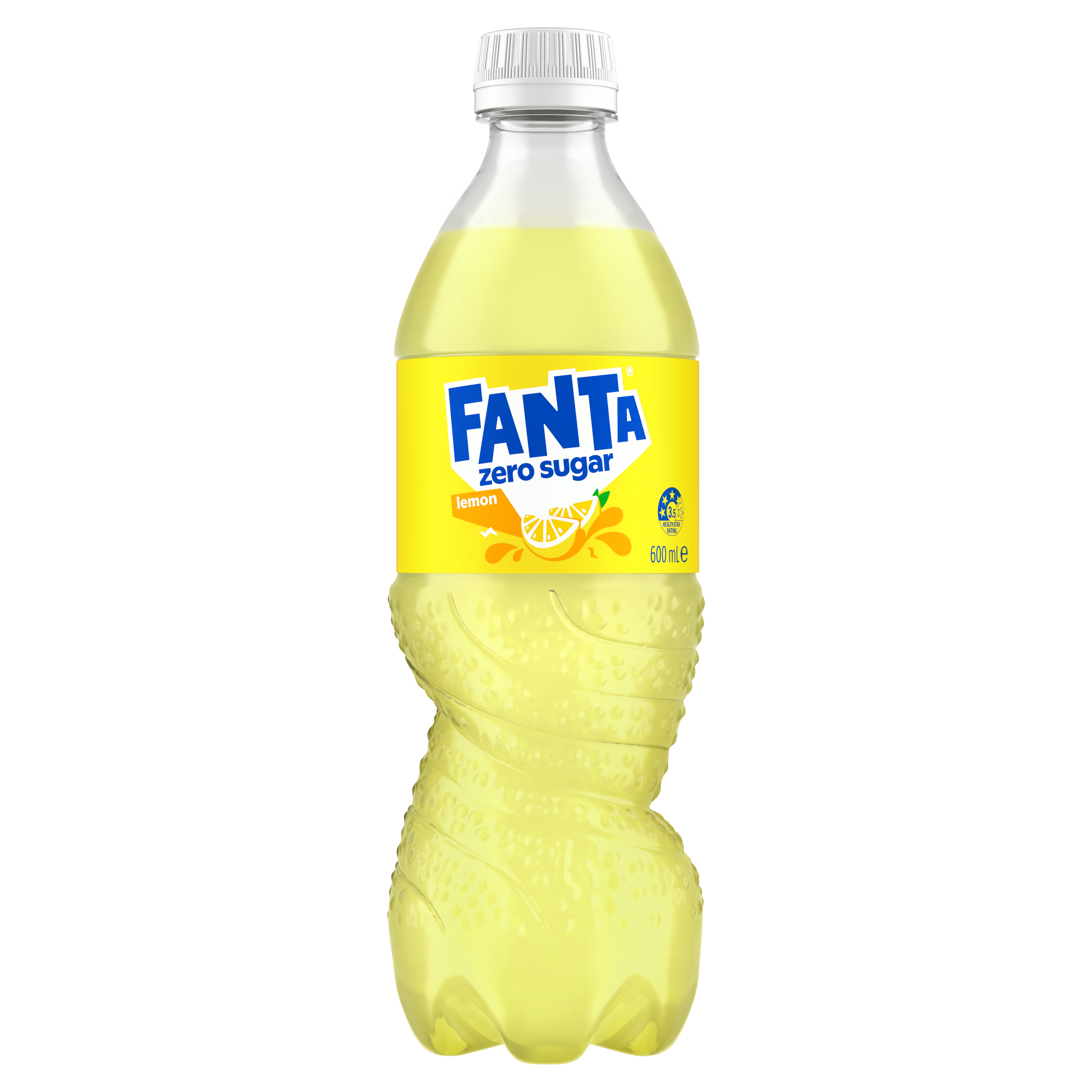 Fanta Lemon Zero Sugar bottle