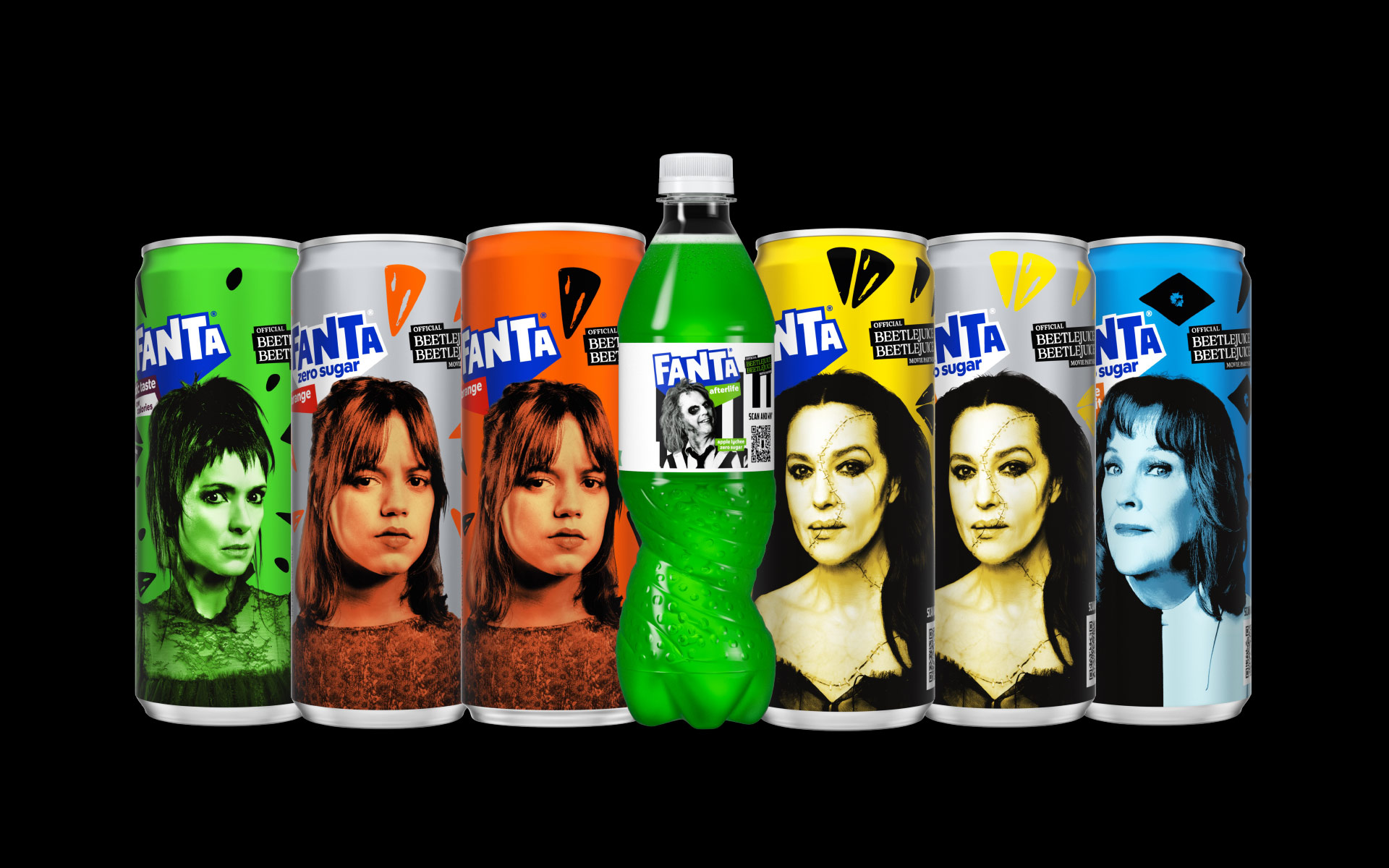 Fanta Beetlejuice Make-Over en Limited Edition