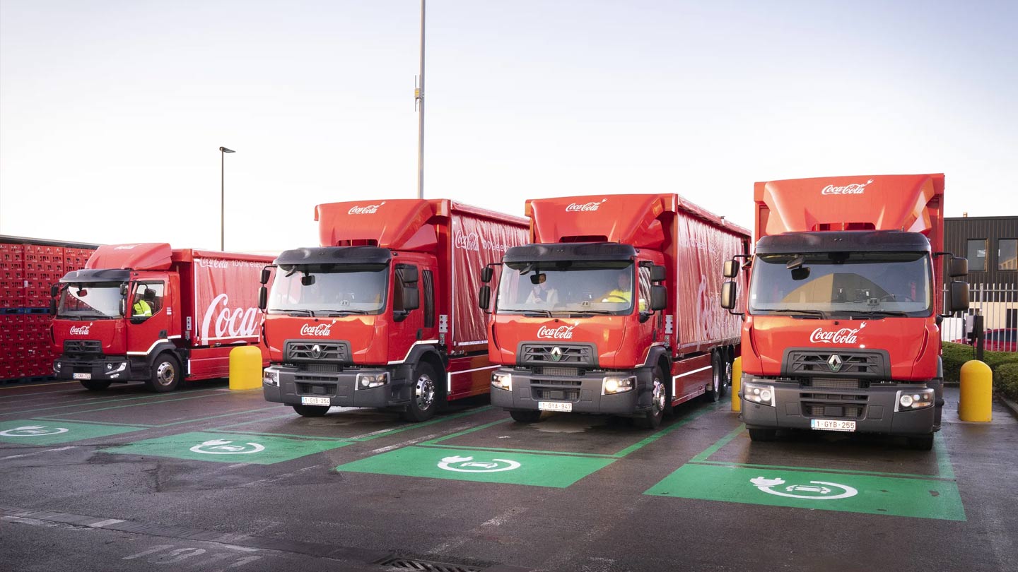 Des transports plus durables chez Coca‑Cola