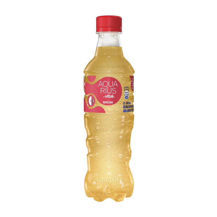 Botella de Aquarius Manzana 500ml