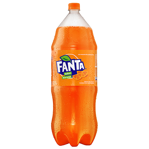 Botella de Fanta Naranja 3L