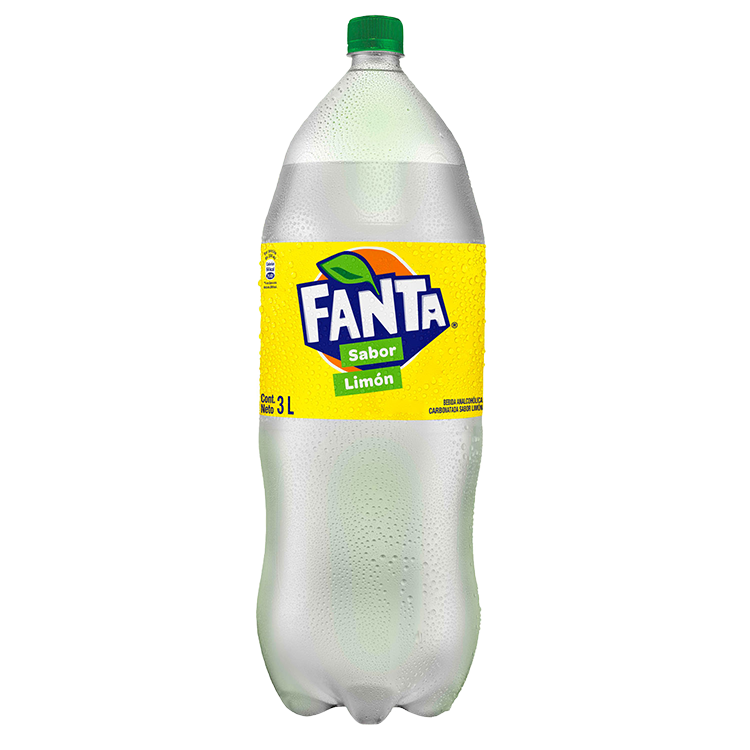Botella de Fanta Limón 3L
