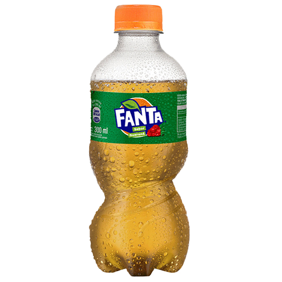 Botella de Fanta Guaraná 300mL