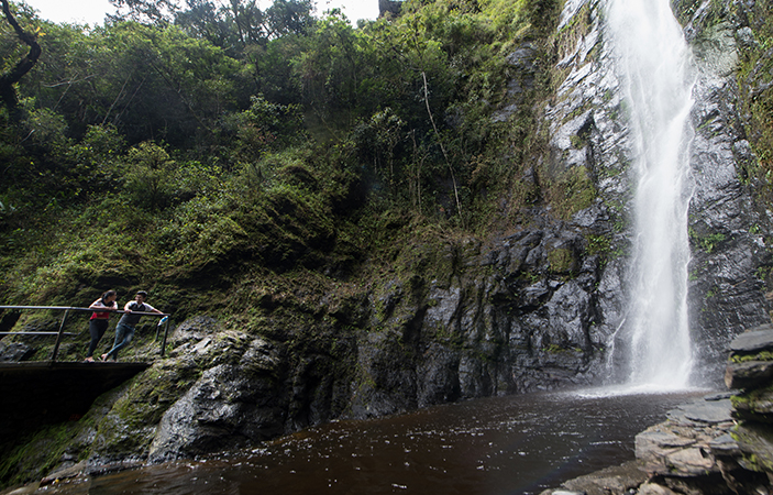 La Tercera cascada, atractivo natural de la comunidad de San Félix