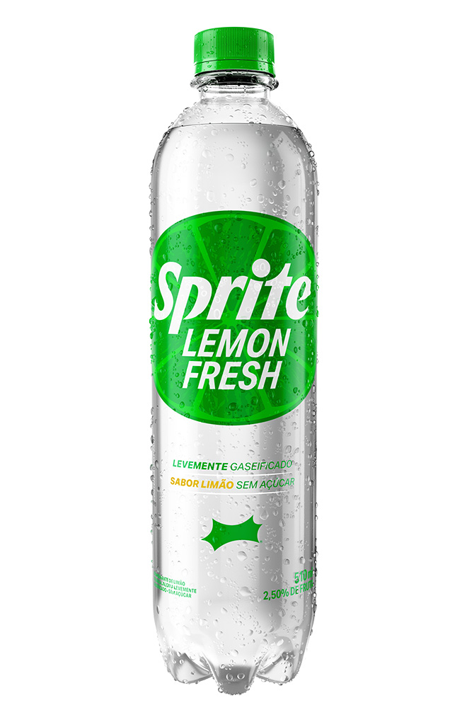 Garrafa de Sprite Lemon Fresh de 510ml