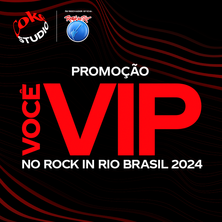 Promoção Você VIP no Rock in Rio Brasil 2024. Você + 2 amigos em uma experiência VIP com Jão e Luísa Sonza!
