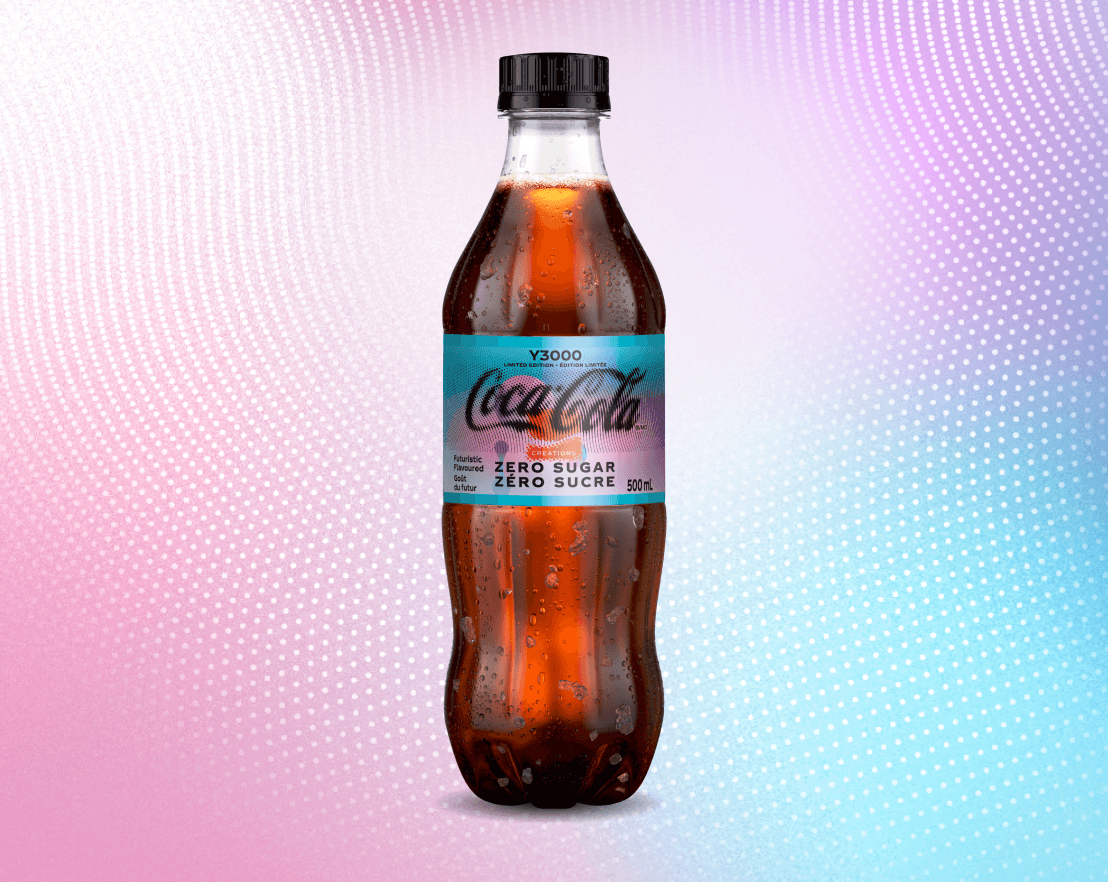 Coca-Cola Zero Sugar Y3000 500 mL Bottle