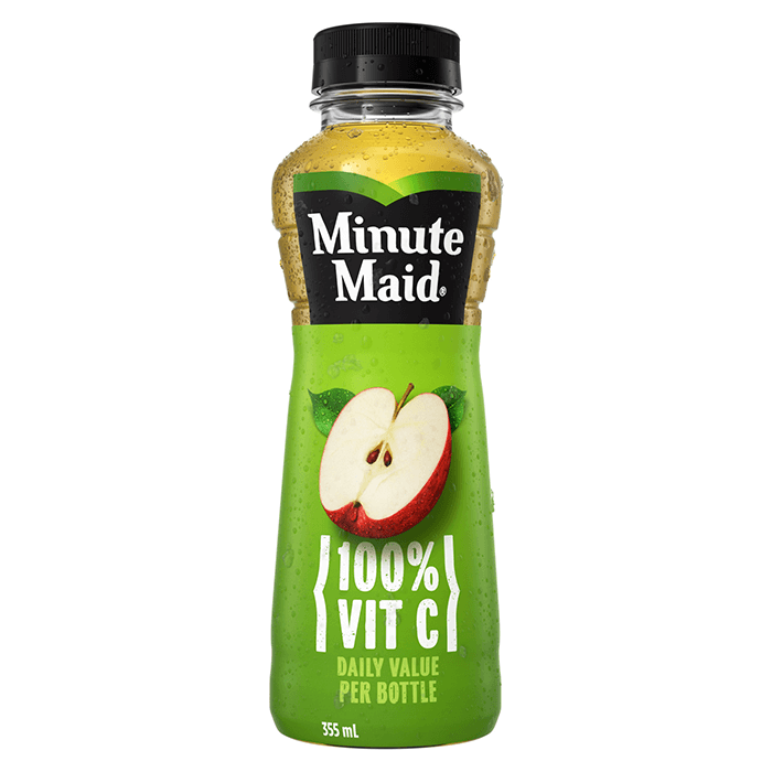 Minute Maid Apple 355 mL bottle