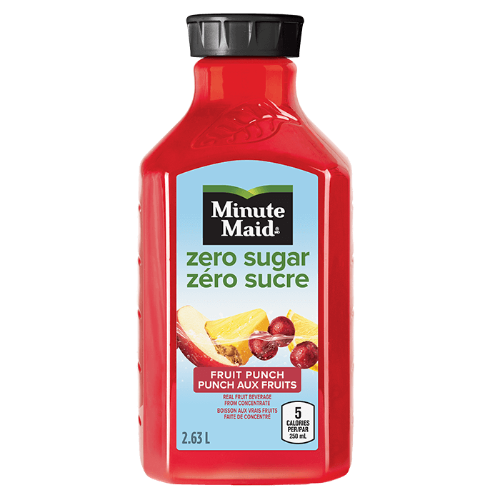 Minute Maid zero sugar Fruit Punch 2.63 L bottle