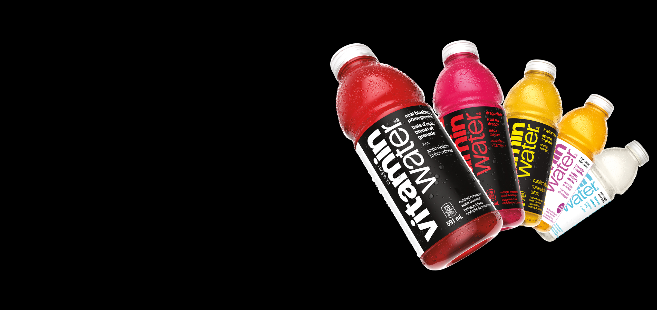 vitaminwater: it’s here: new look. new flavors. new era.