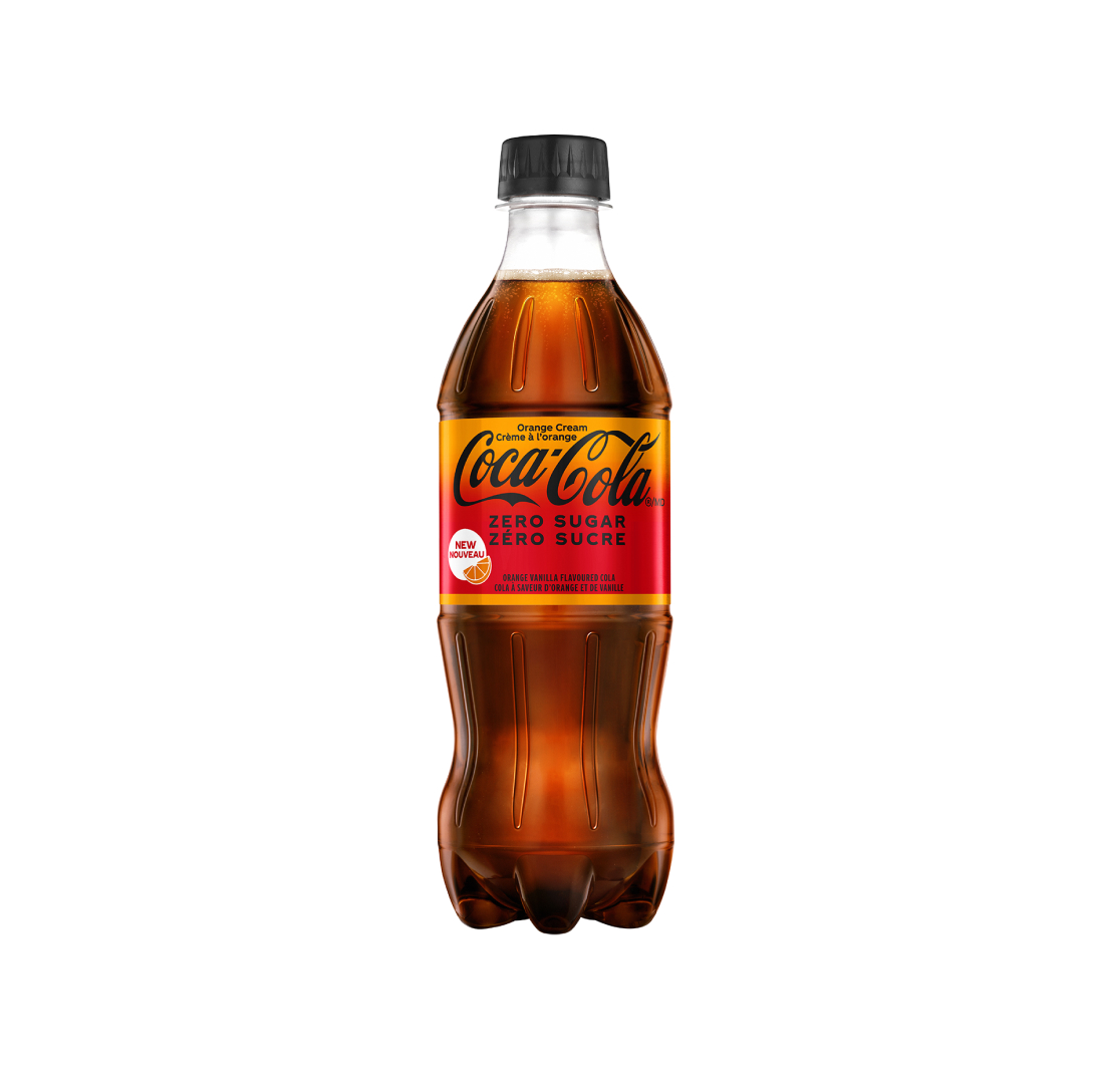 coca-cola zero sugar orange cream