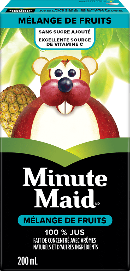 Minute Maid Mélange de fruits 200 mL boîte à boire