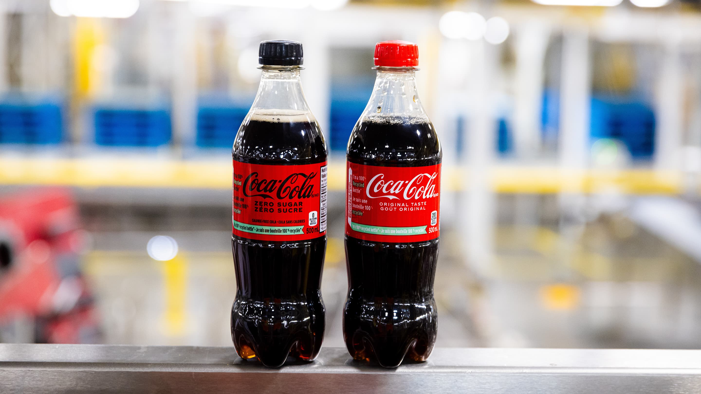 Coca-Cola bouteilles