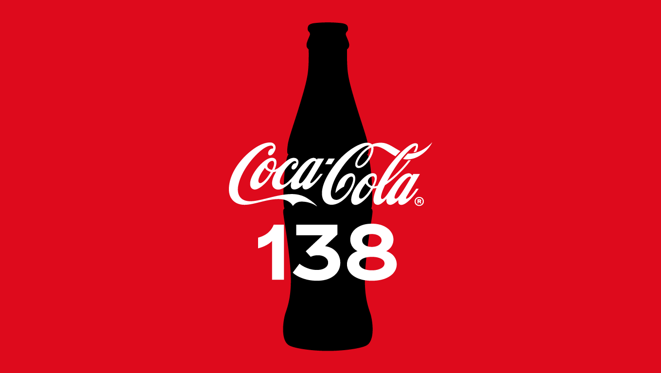 Coca-Cola 138 years 