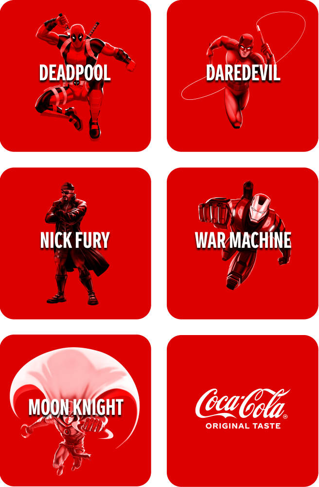 Coca-Cola Original Taste Characters