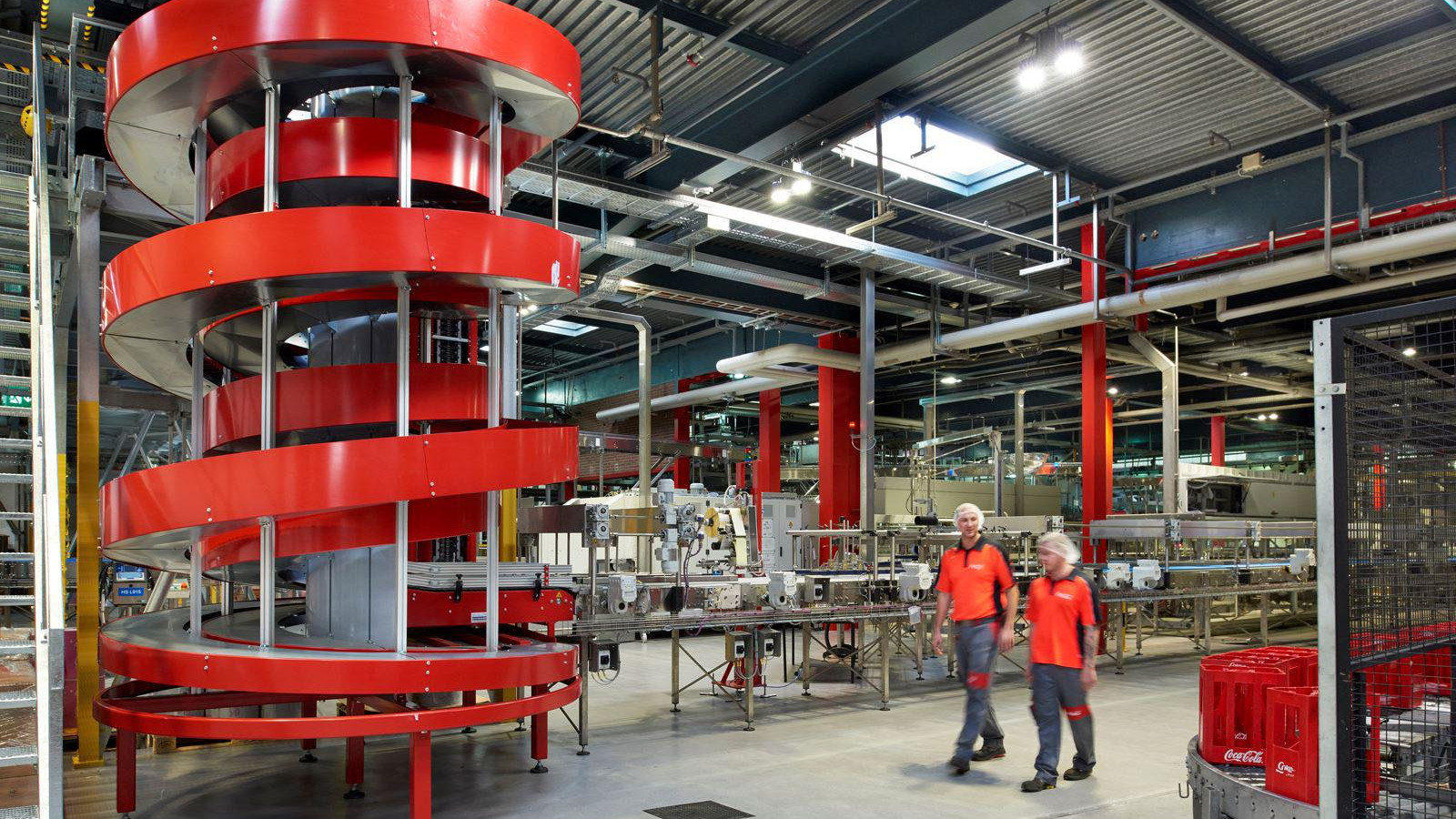 Coca-Cola Produktion in Dietlikon