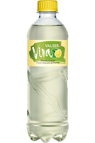 VALSER Viva Citron | Extraits de plantes bouteille