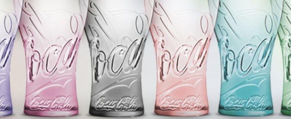 Les verres Coca-Cola des icônes