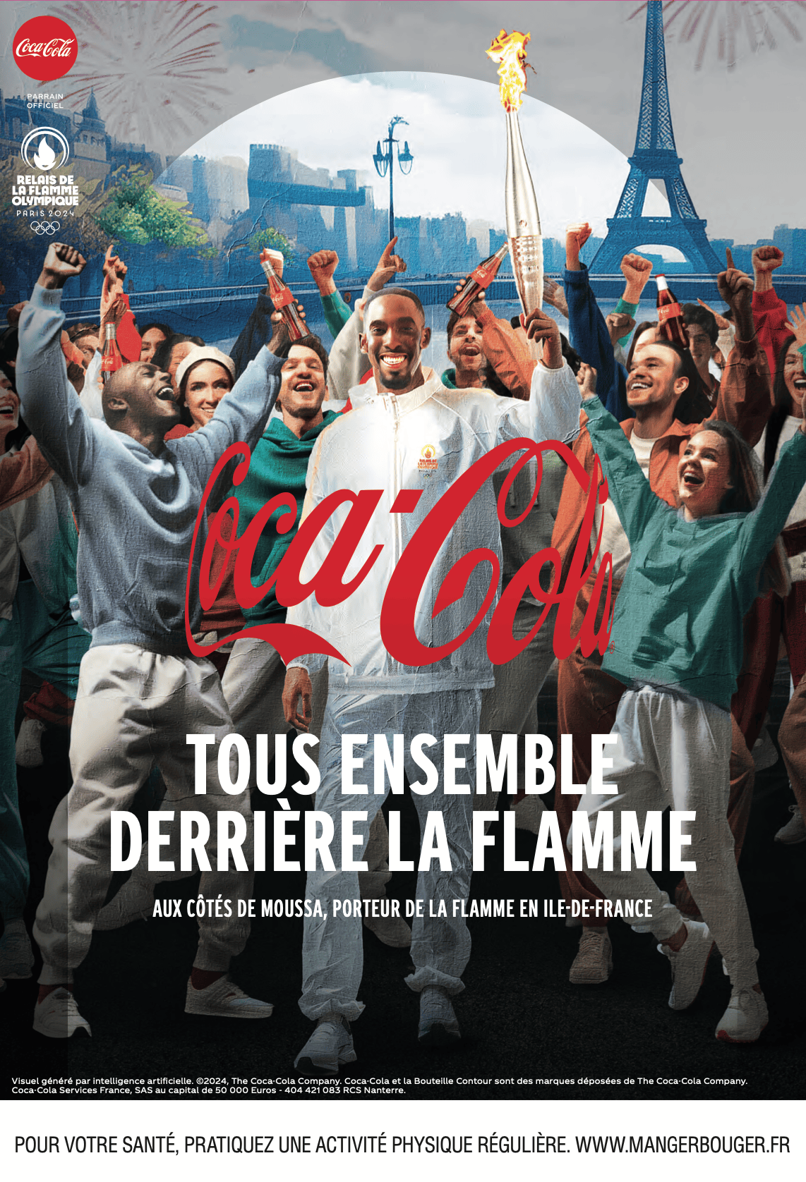 Coca-Cola - Relais de la Flamme Olympique - Île de France