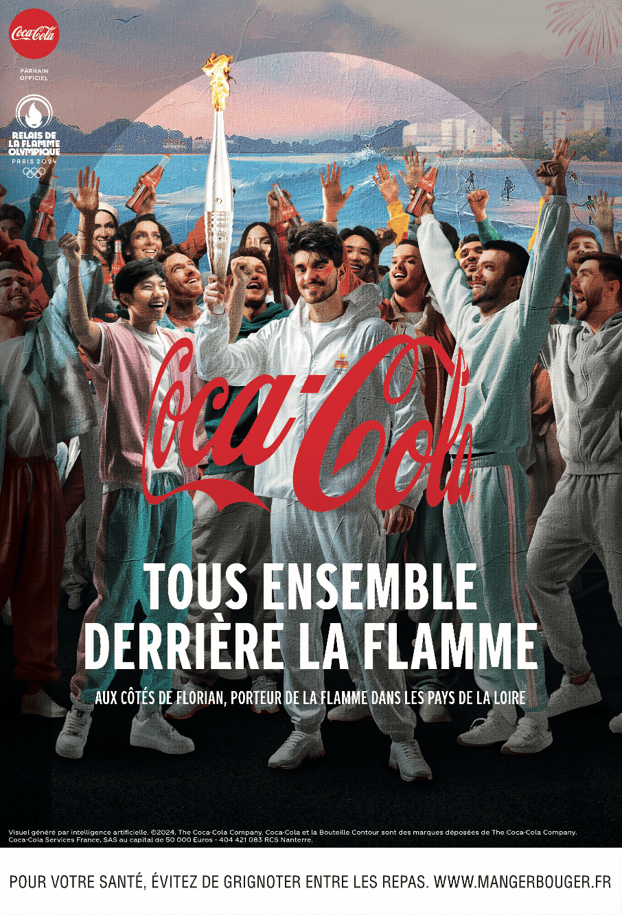 Coca-Cola - Relais de la Flamme Olympique - Pays de la Loire