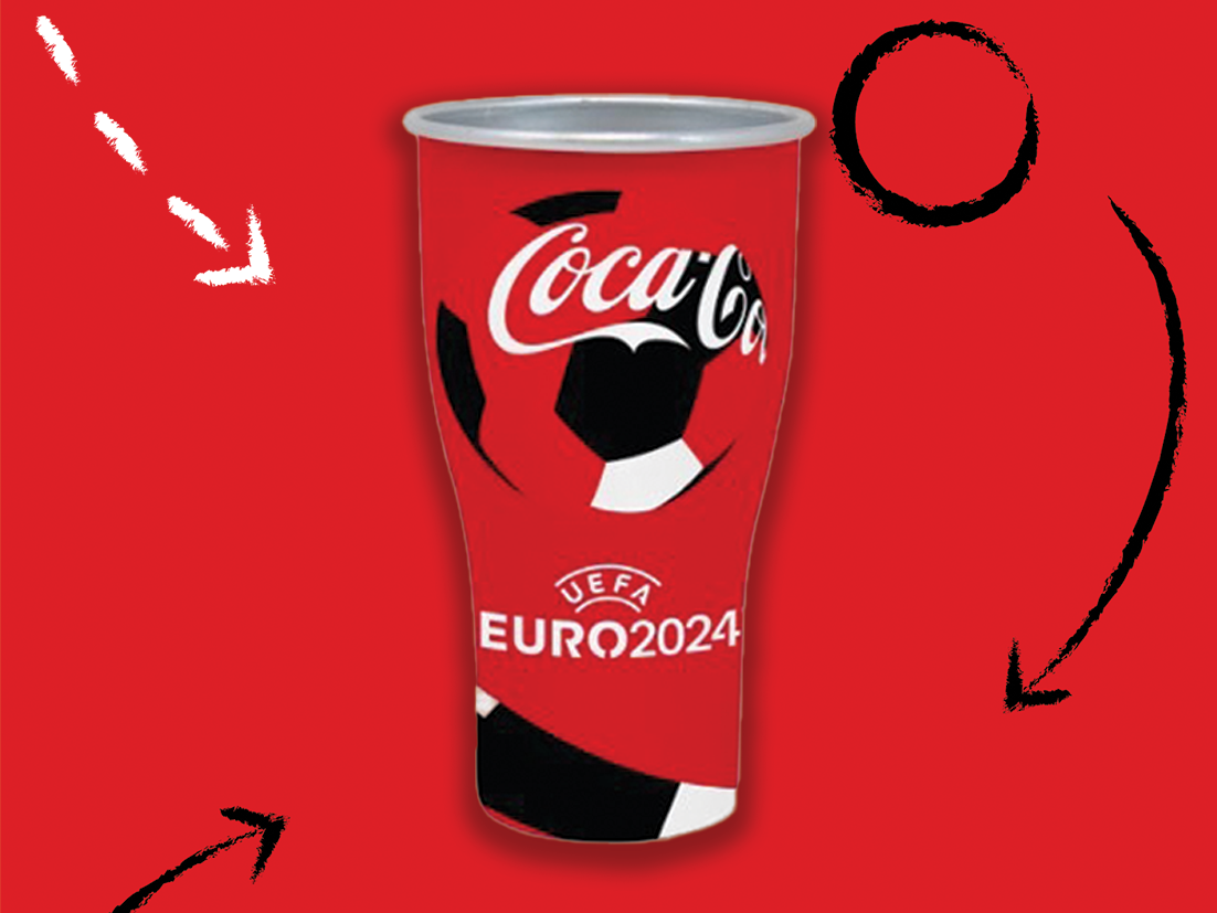 ALUMINIUM EURO 2024 BRANDED CUP
