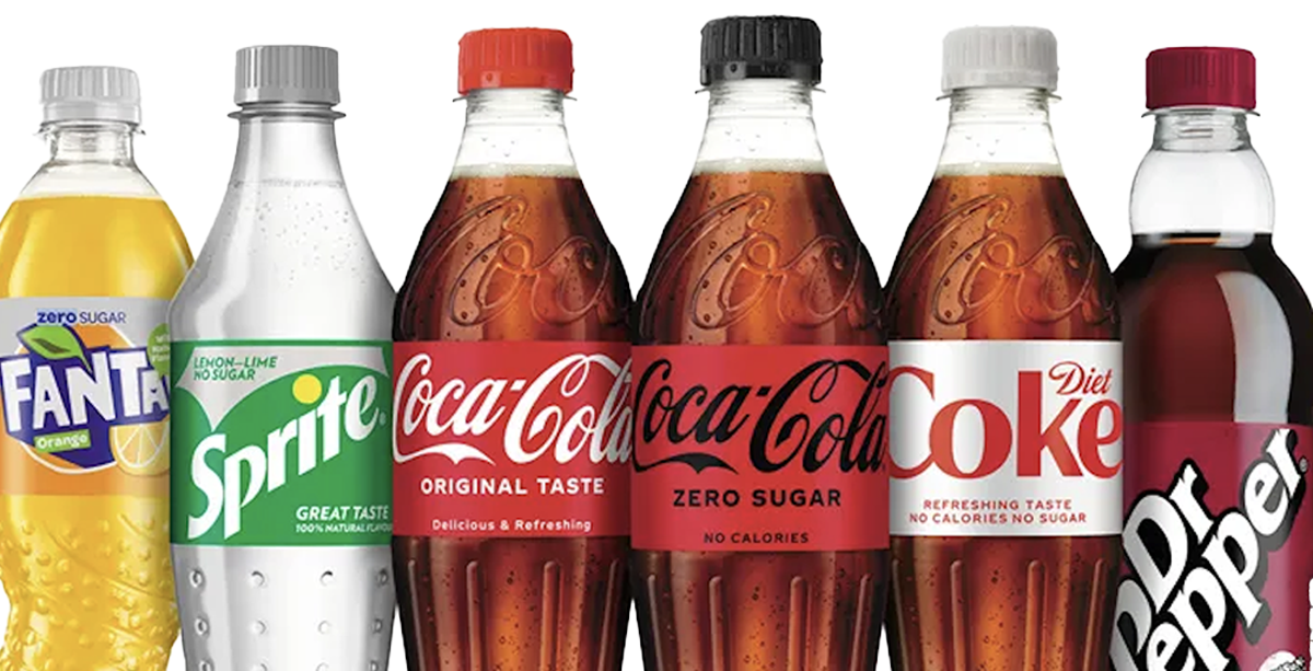 coca-cola drinks in 500ml bottles