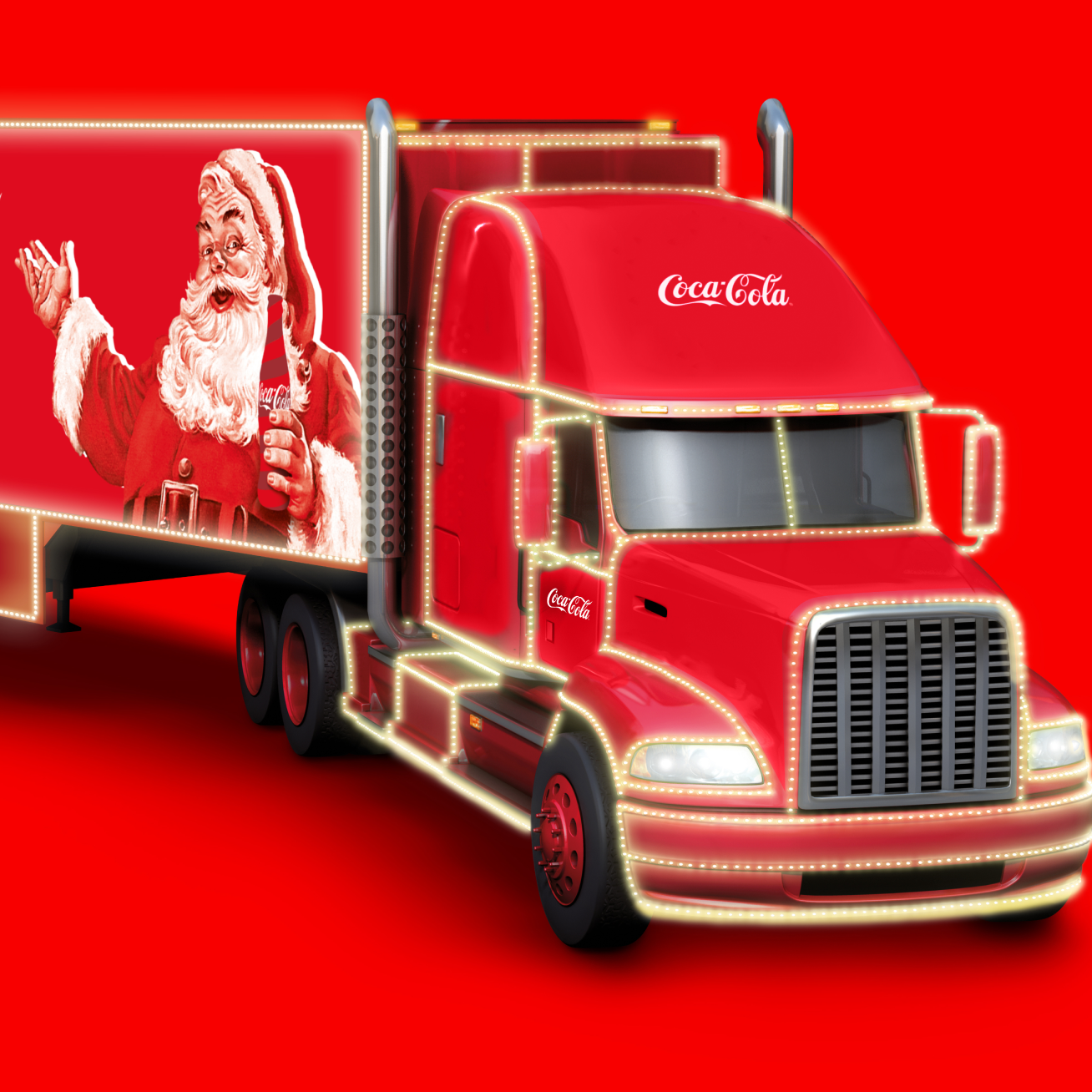 Coca-Cola Red Chrismas Truck