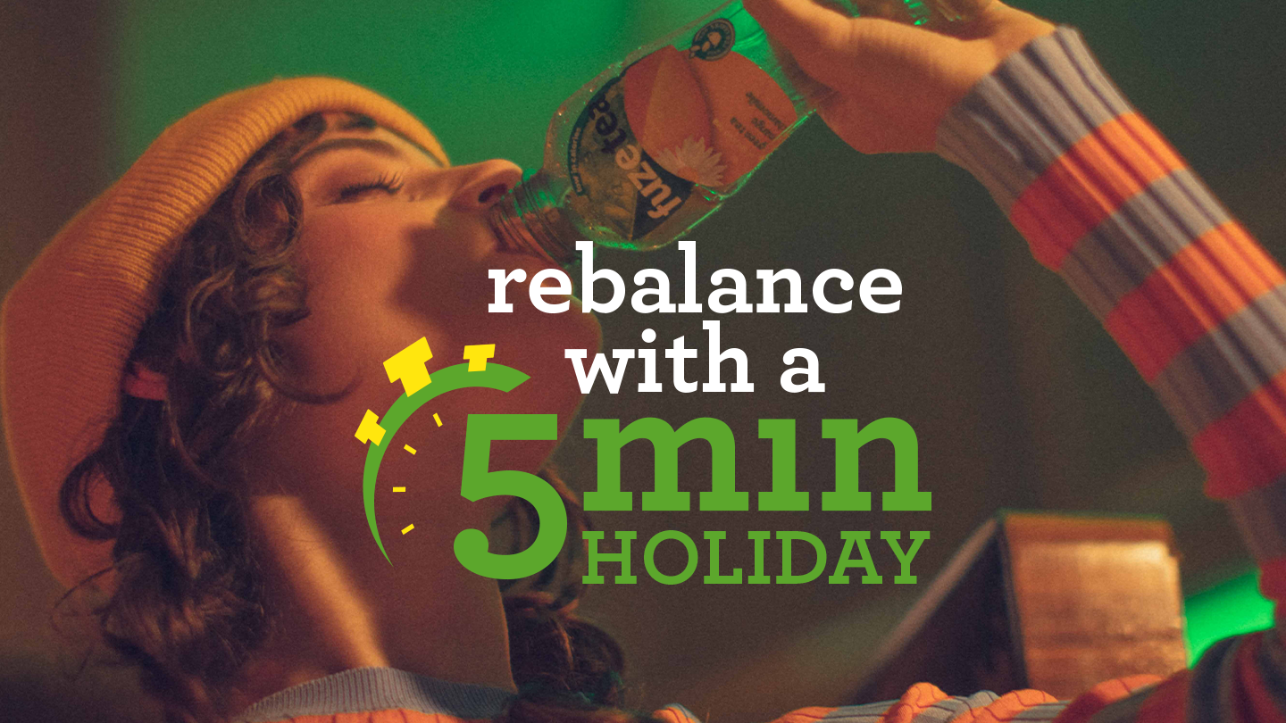 Rebalance with a 5 min holiday