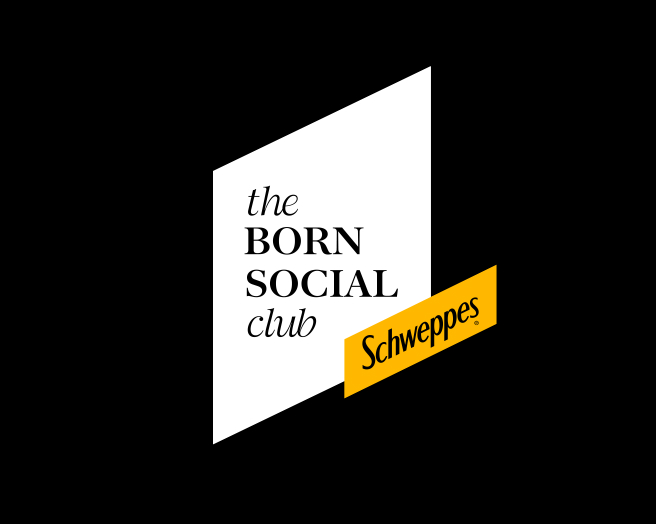 Schweppes | The Born Social Club logo 