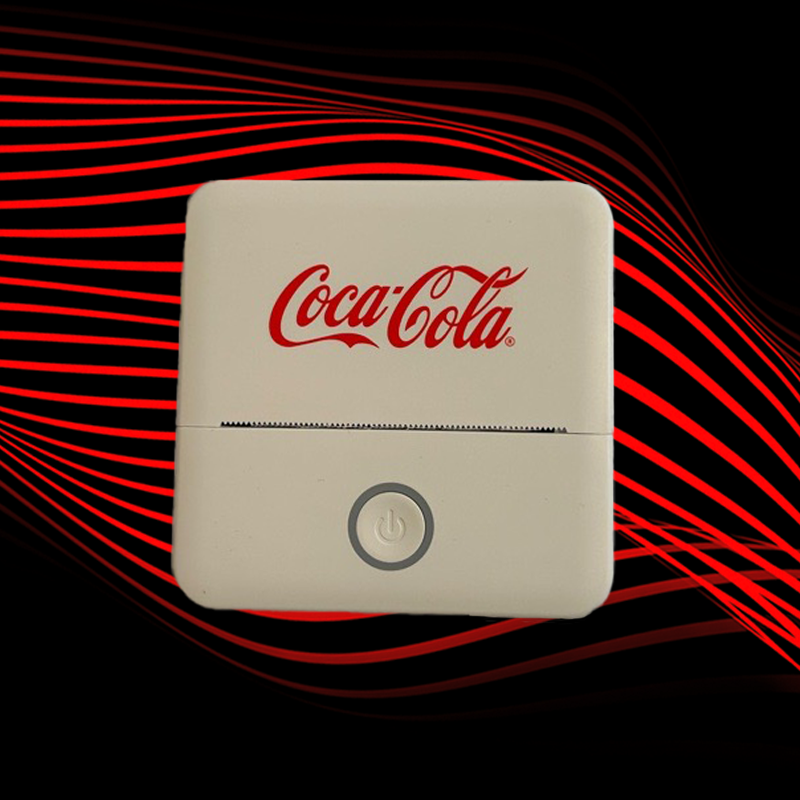 branded coca-cola printer