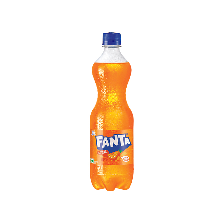 Bottle of Fanta orange