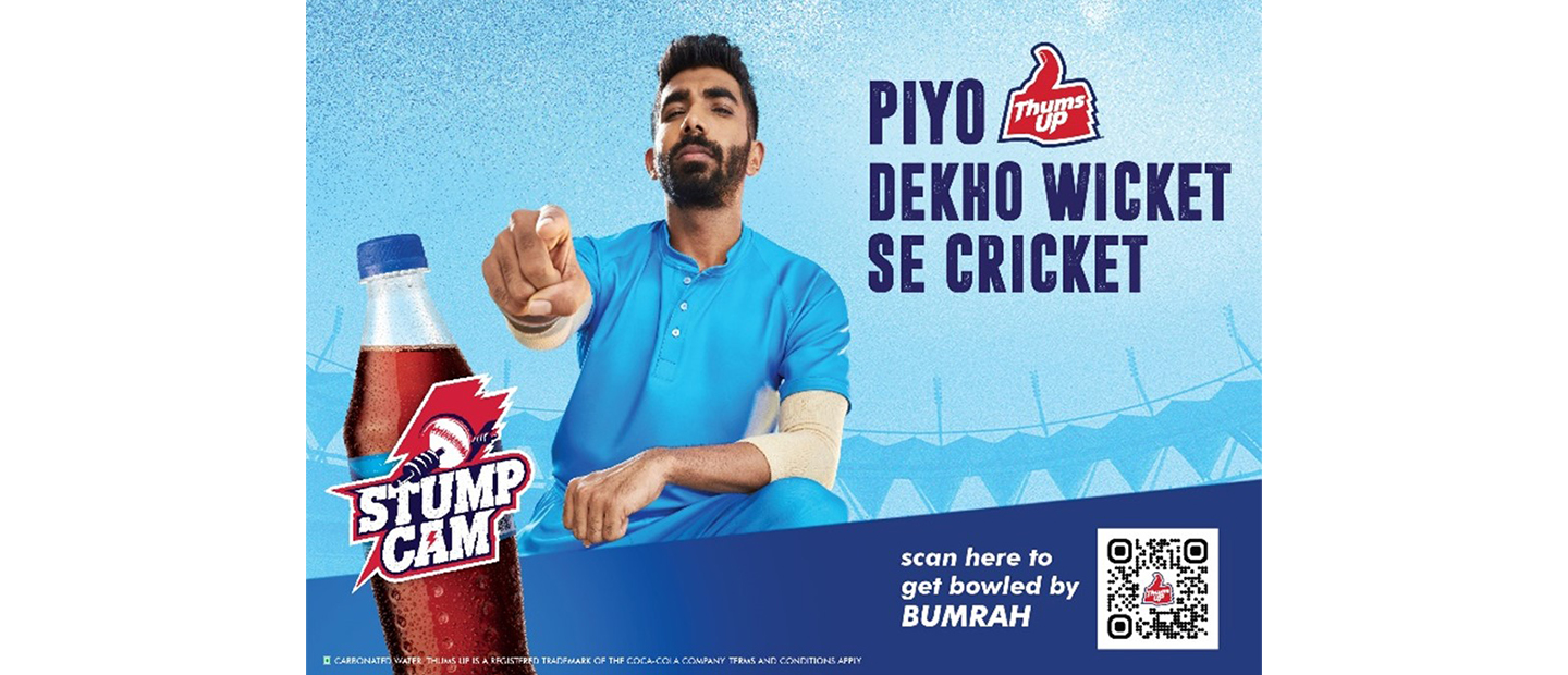 Thums Up® unveils 'Stump Cam' campaign ahead of the ICC Men's T20 World Cup  2022