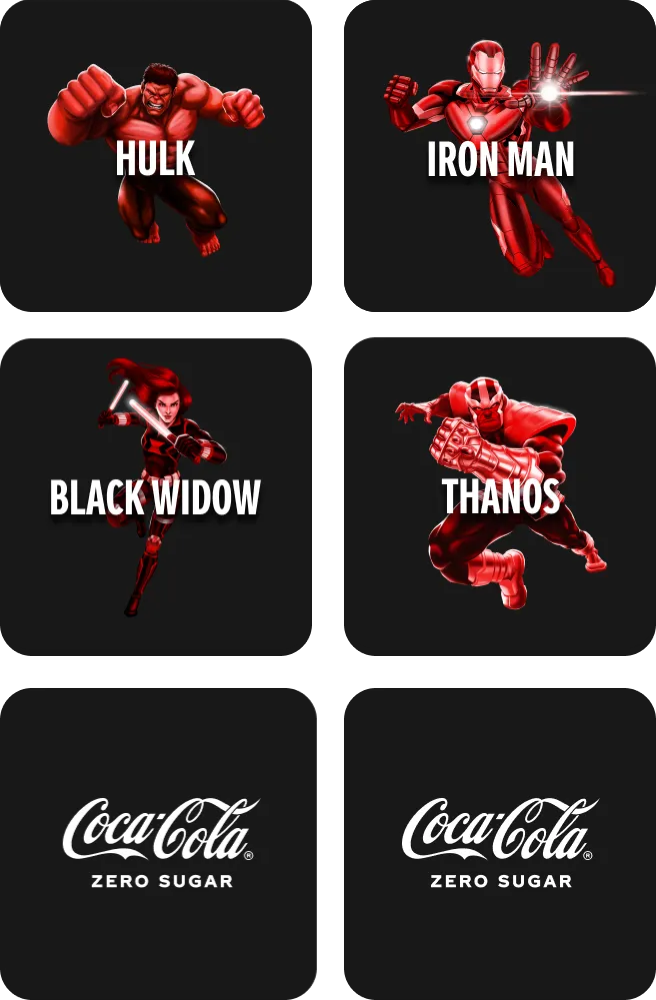 Coca-Cola Original Taste Characters
