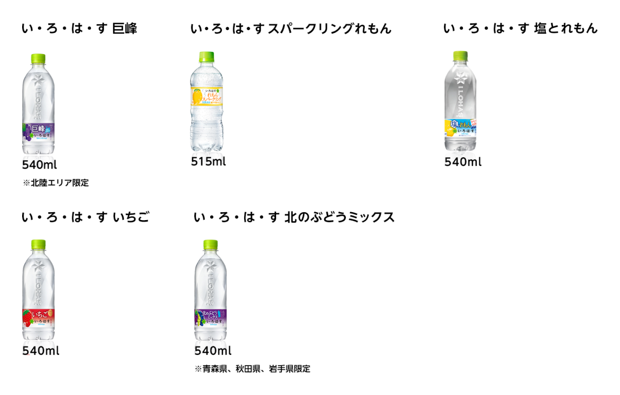 い・ろ・は・す ｜ 製品情報 ｜ 日本コカ・コーラ株式会社