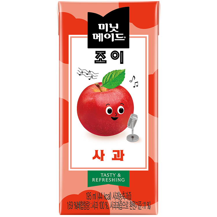 미닛메이드 조이 사과 150ml 제품 사진