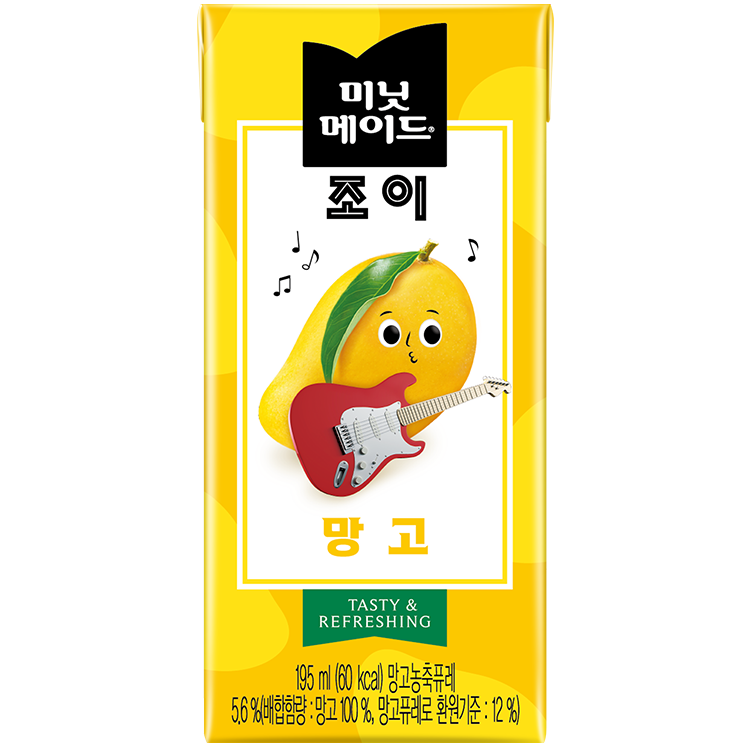 미닛메이드 조이 망고 150ml 제품 사진