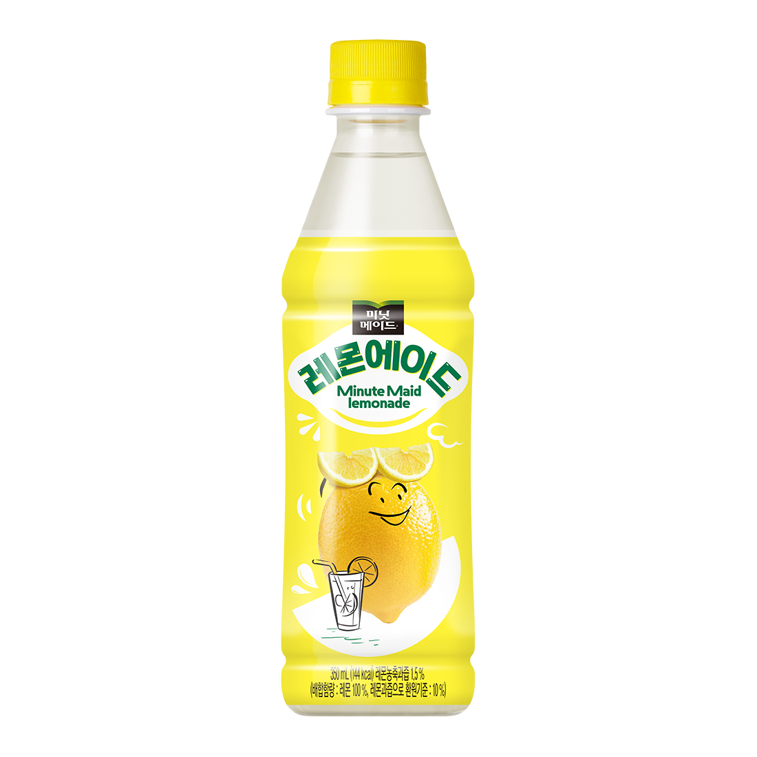 미닛메이드 레몬에이드 350ml 제품 사진