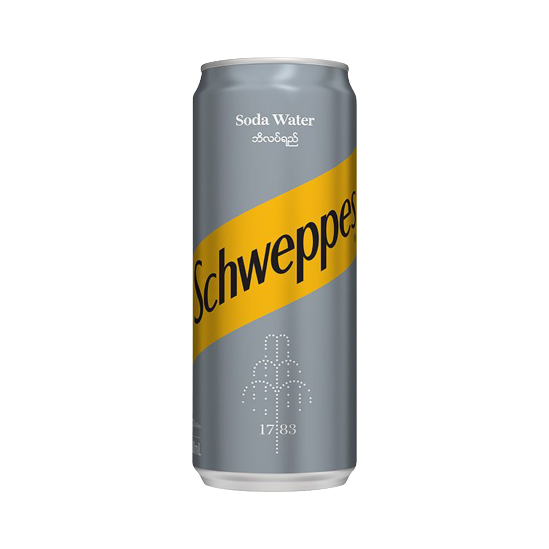 Schweppes Soda water ဘိလပ်ရည်