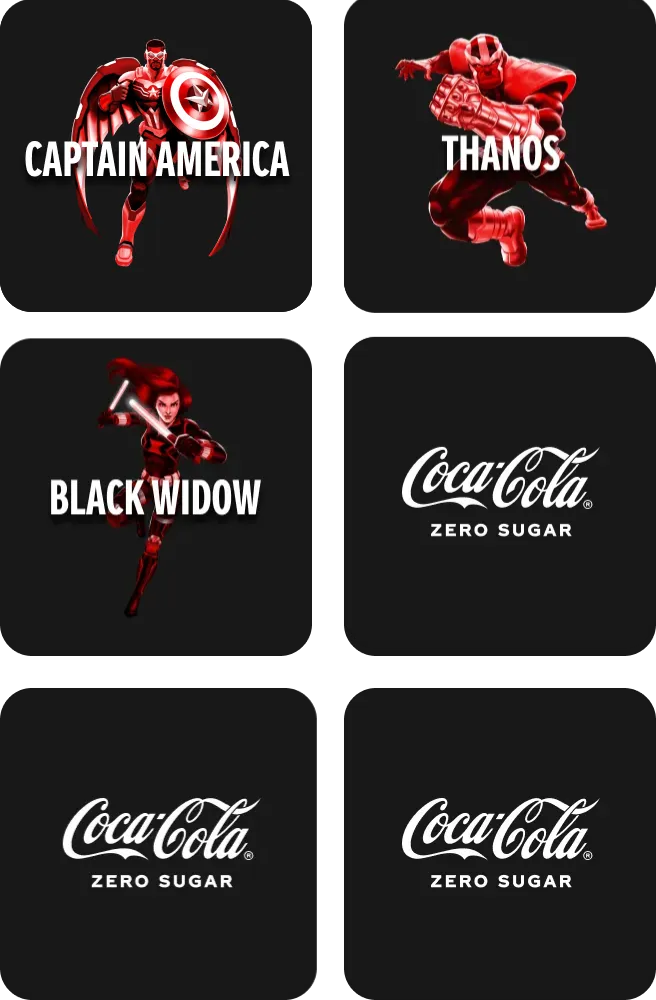 Coca-Cola Original Taste Characters