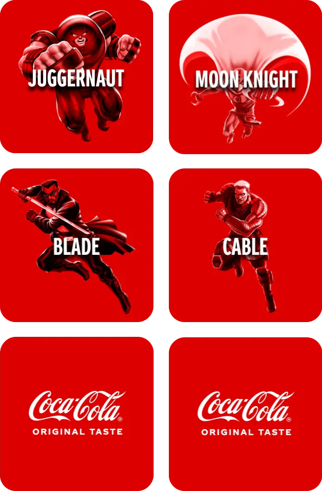 Coca-Cola Original Taste Characters