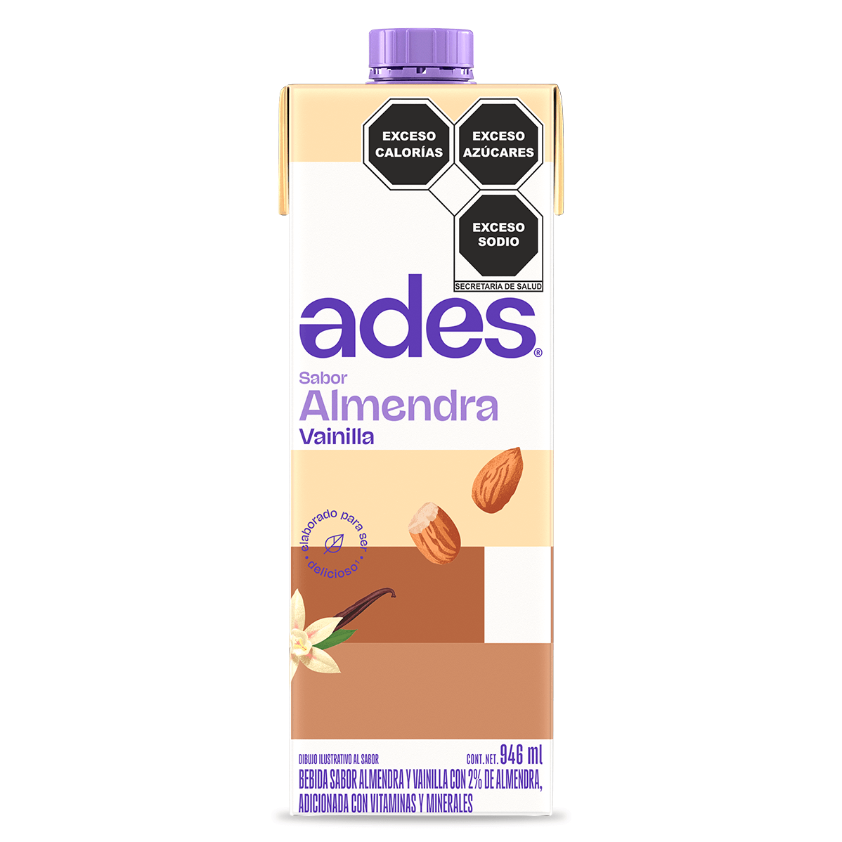 AdeS Almendra Sabor Vainilla