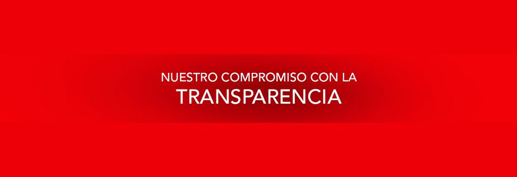 Nuestro compromiso con la transparencia