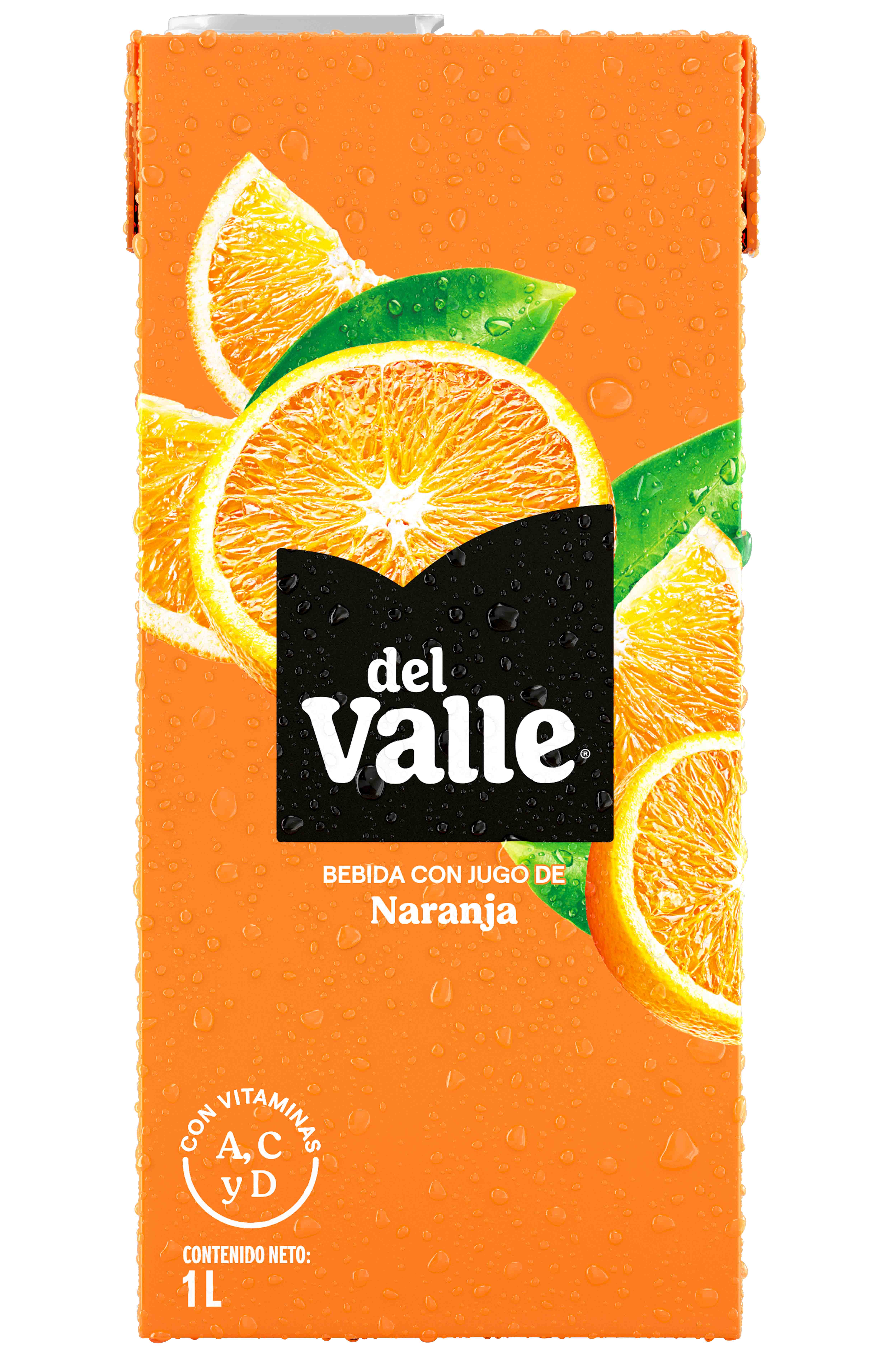 Tetra Brik de Del Valle Bebida con Jugo de Naranja