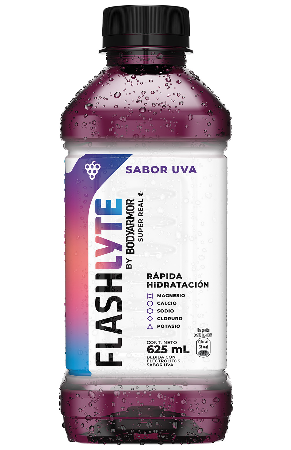 Botella de Fastlyte sabor Uva