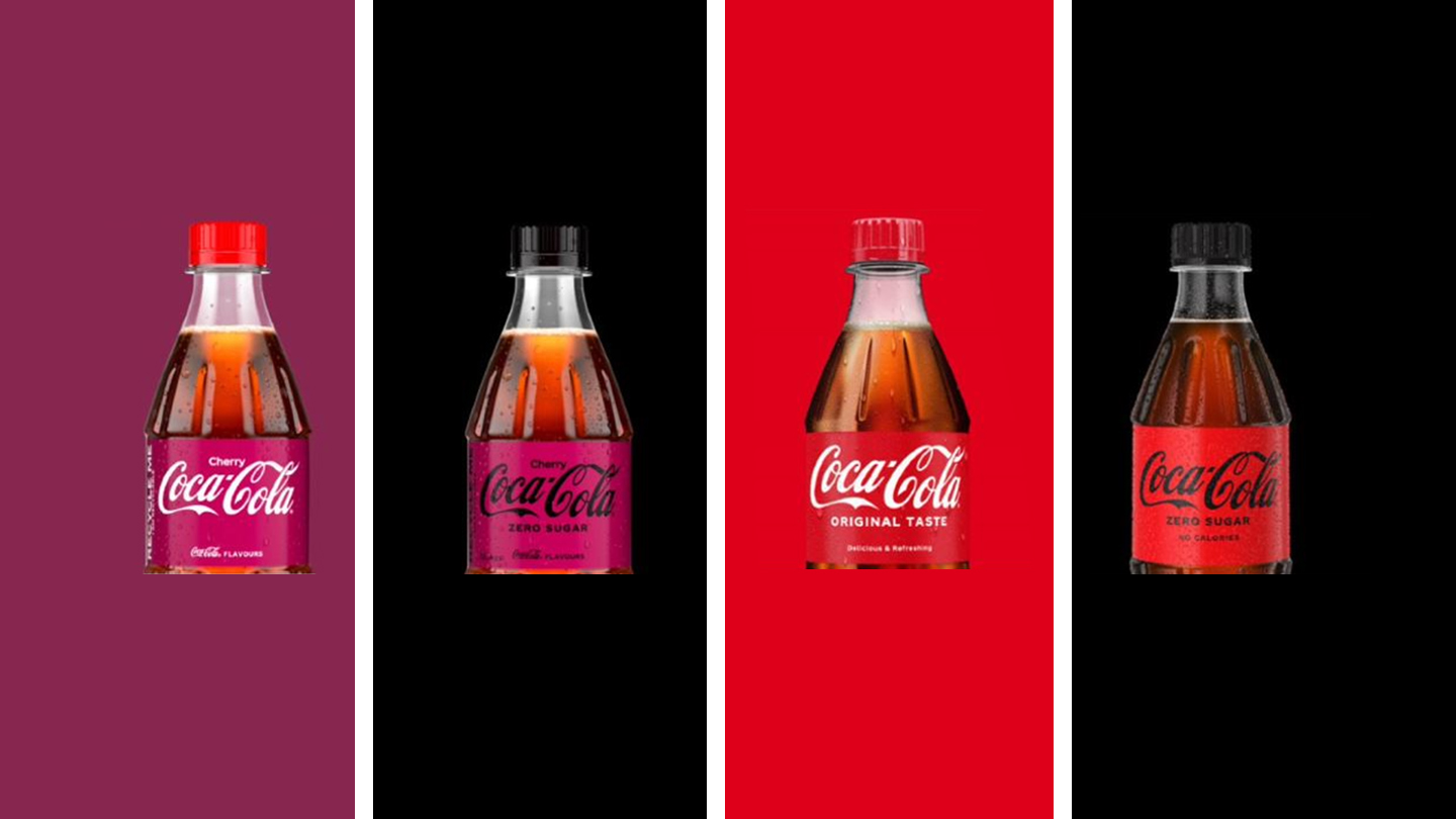 Освежавајући укус Coca-Cola више варијанти трешње