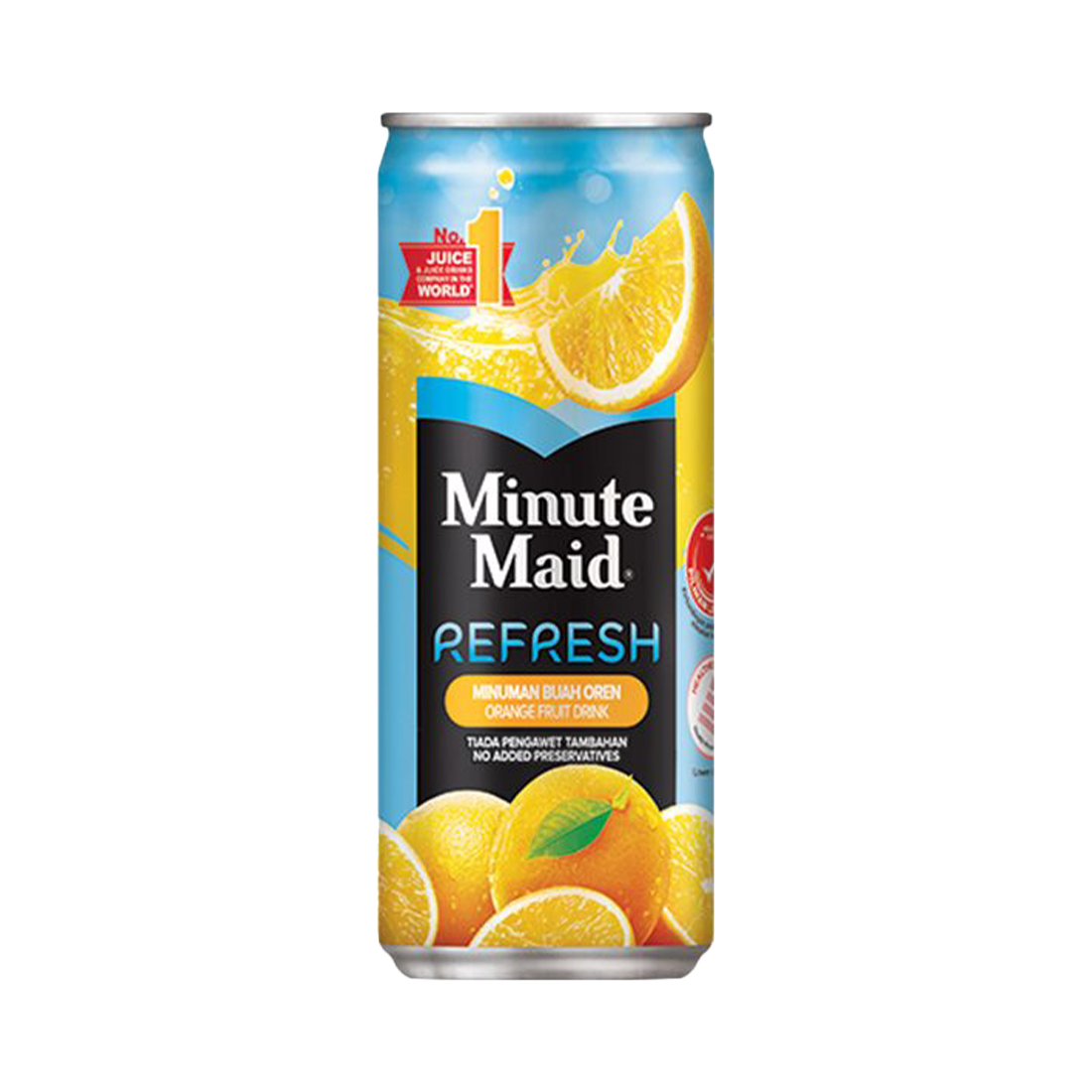 Minute Maid Refresh Orange can