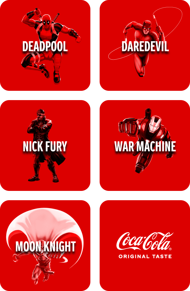 Coca-Cola Original Taste Characters