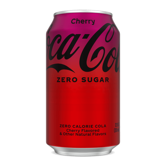 Coca-Cola Cherry Zero Sugar can